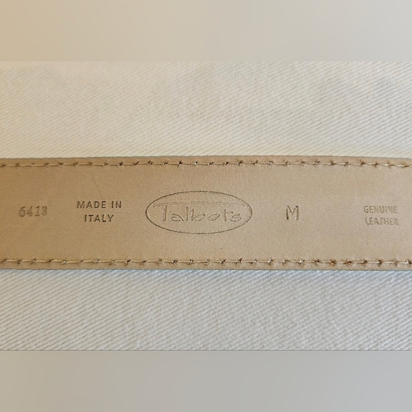 Talbots Belt - Leather - Made in Italy - Picture 6 of 6